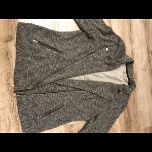 Gray Knit Jacket